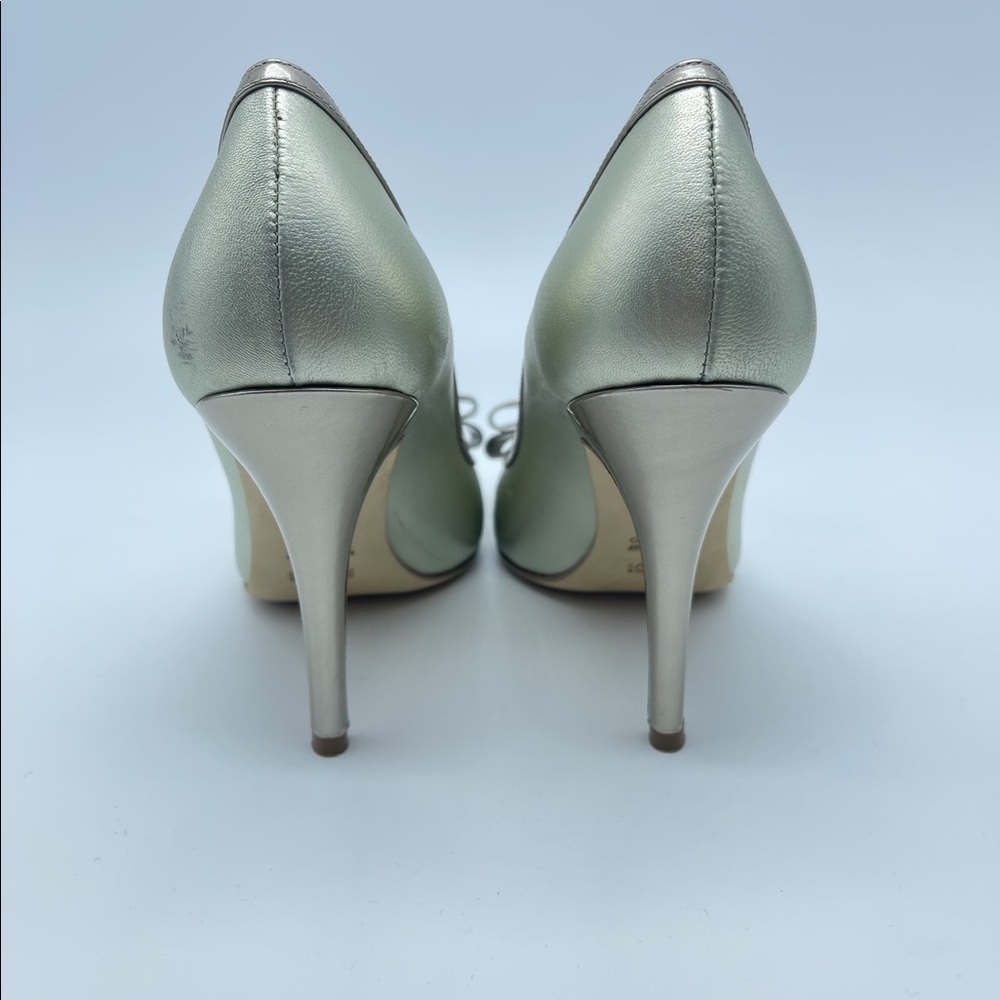 Fendi Gold Heels - Picture 4 of 10